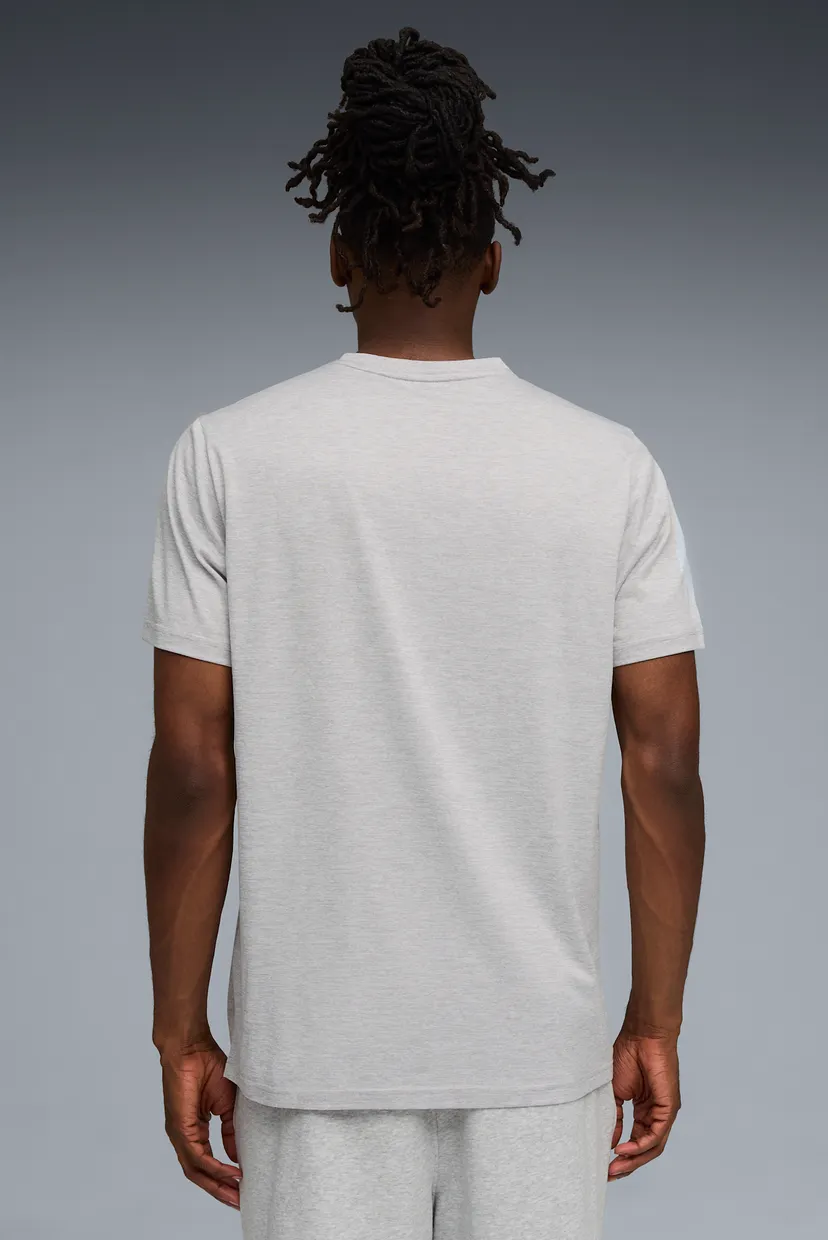Мужская серая футболка TAD ESSENTIALS Heather Cat Tee Men 3