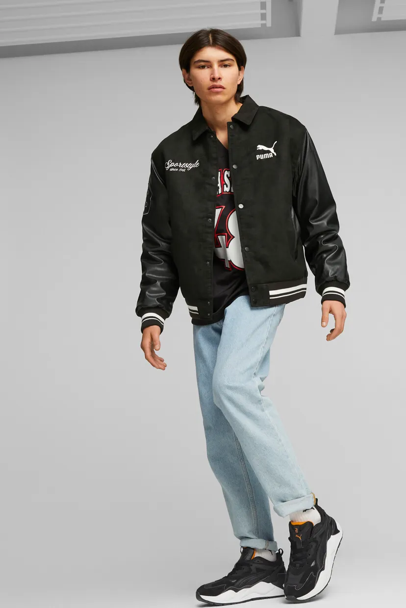 Куртка PUMA TEAM Men's Varsity Jacket PUMA 621788_01 — MD-Fashion
