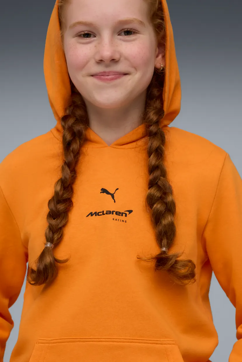 Дитяче помаранчеве худі McLAREN RACING Essentials Hoodie Youth 4