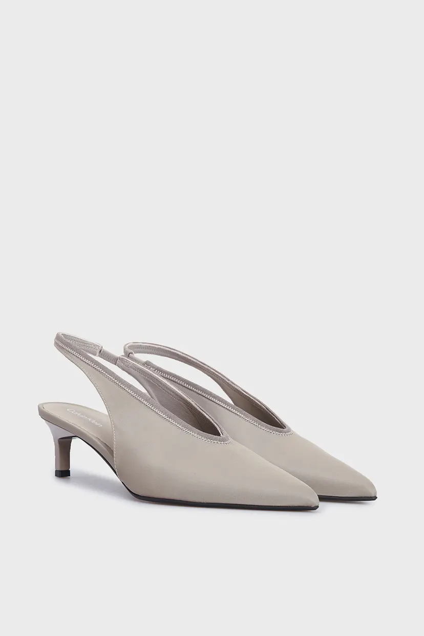 Женские серые слингбэки GEO STIL SLINGBACK PUMP 50HH NYL 3