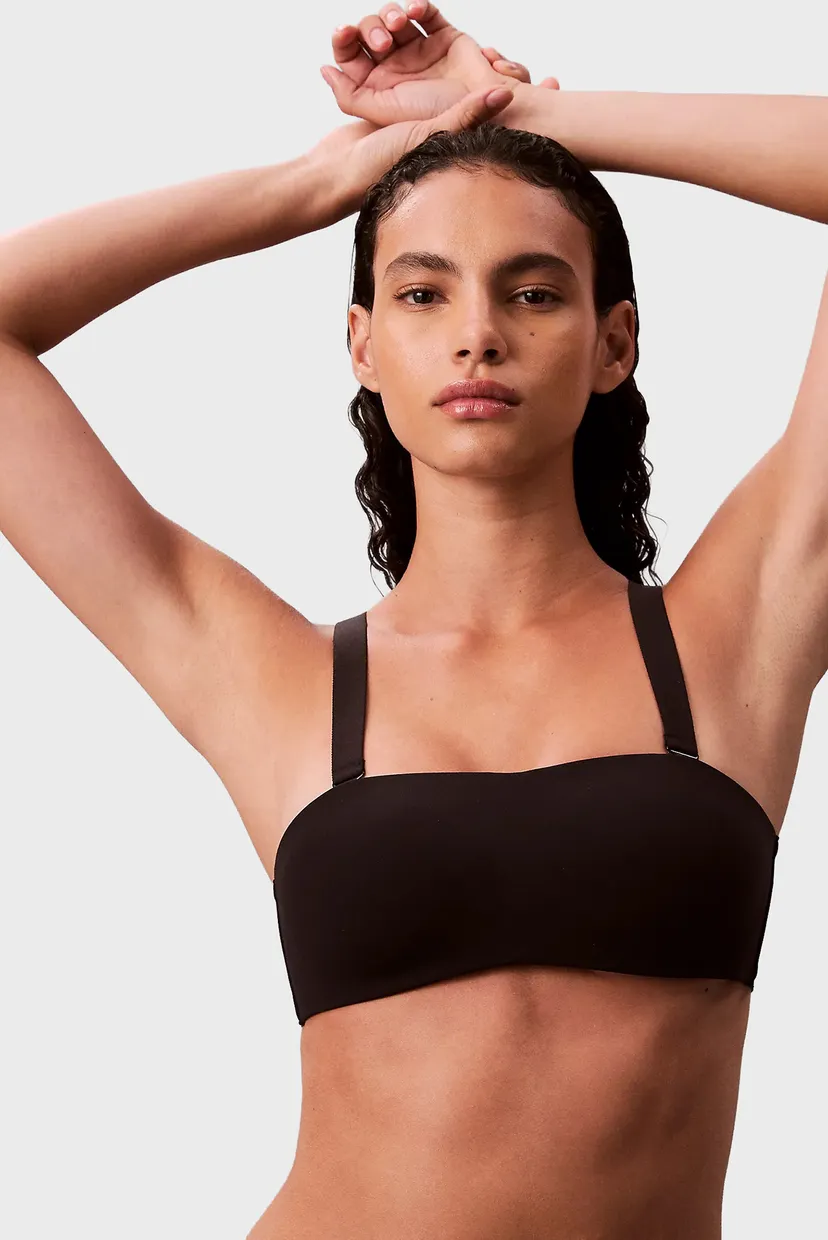 Женский черный топ ADAPT BANDEAU STRAPLESS 5