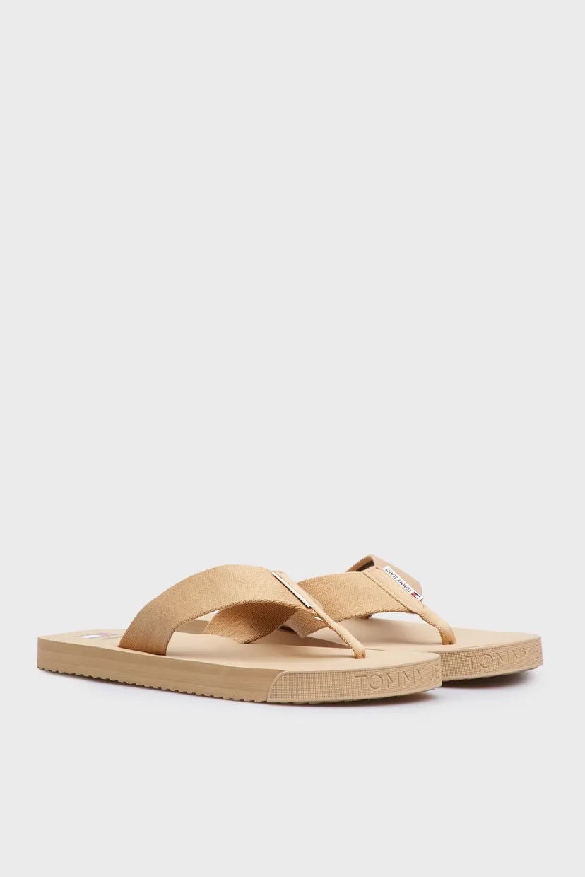 Мужские бежевые вьетнамки TJM ELEVATED FLIP FLOP 3