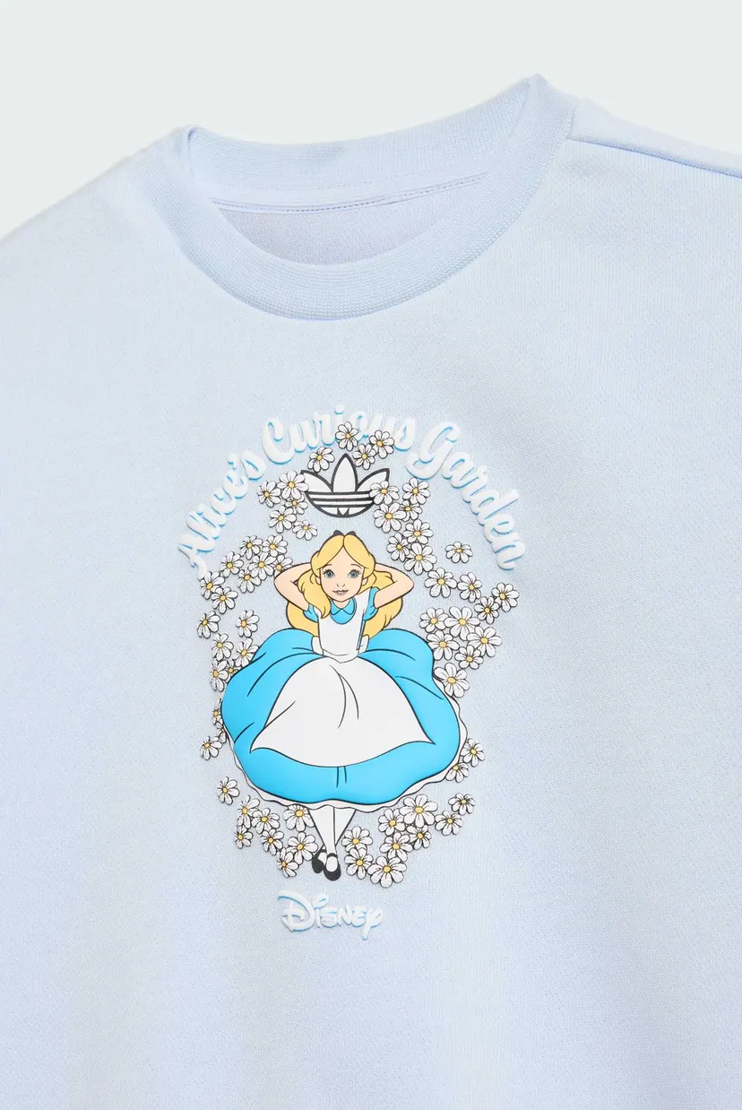Детский голубой комплект одежды (свитшот, брюки) ADIDAS DISNEY CREW 7