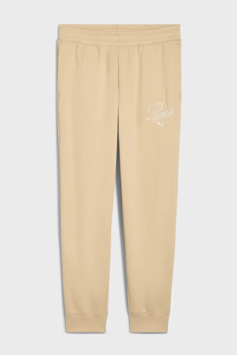 Женские бежевые спортивные брюки Essentials Script Script Sweatpants Women 4