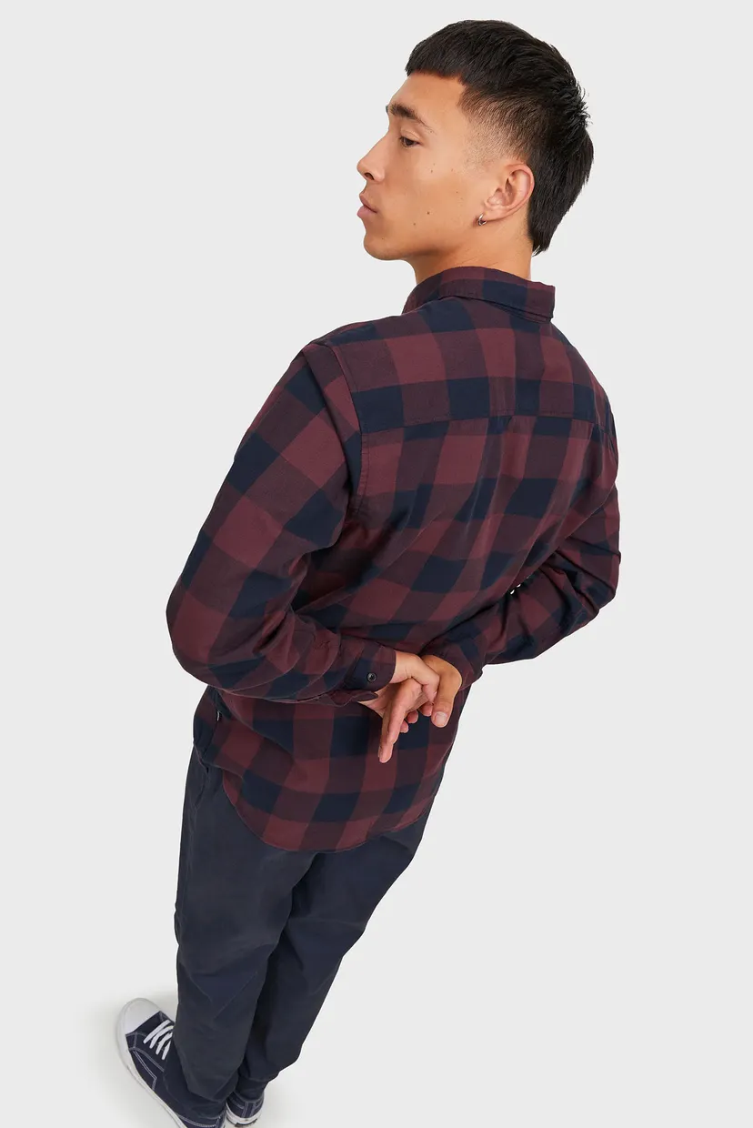 Чоловіча картата сорочка JJEGINGHAM 4