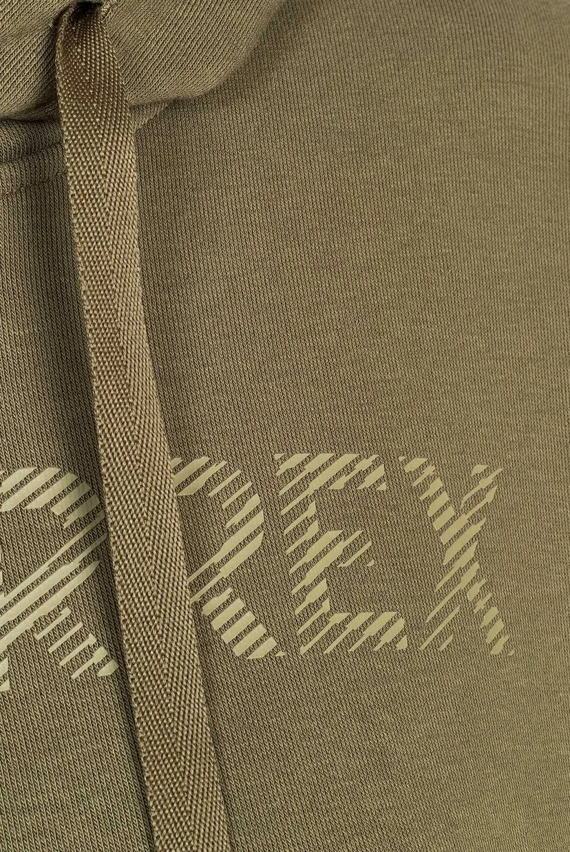 Оливковое худи Terrex Large Logo (унисекс) 3