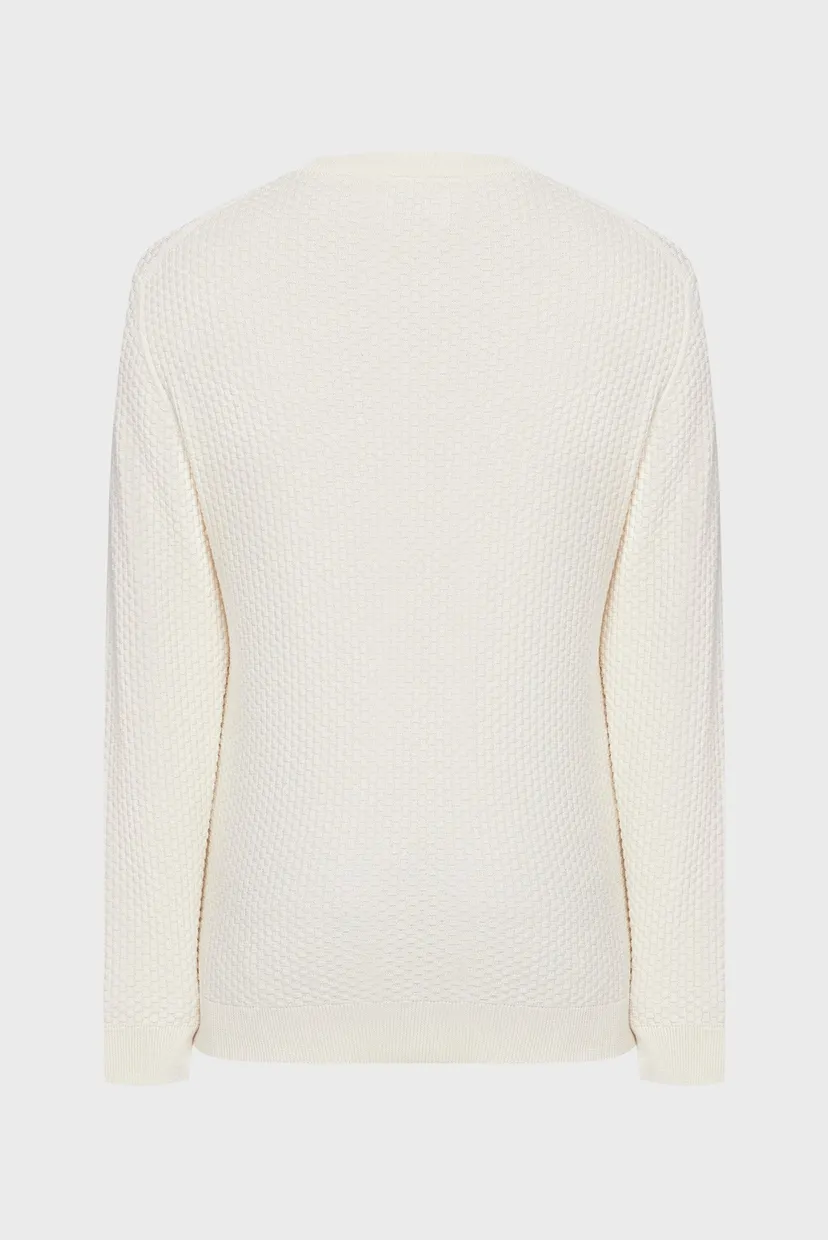 Мужской жемчужный джемпер COTTON TEXTURE 7
