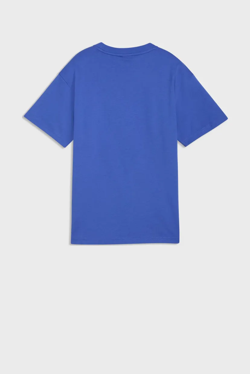 Детская синяя футболка Graphic Relaxed PUMA Voyage Tee Youth 5