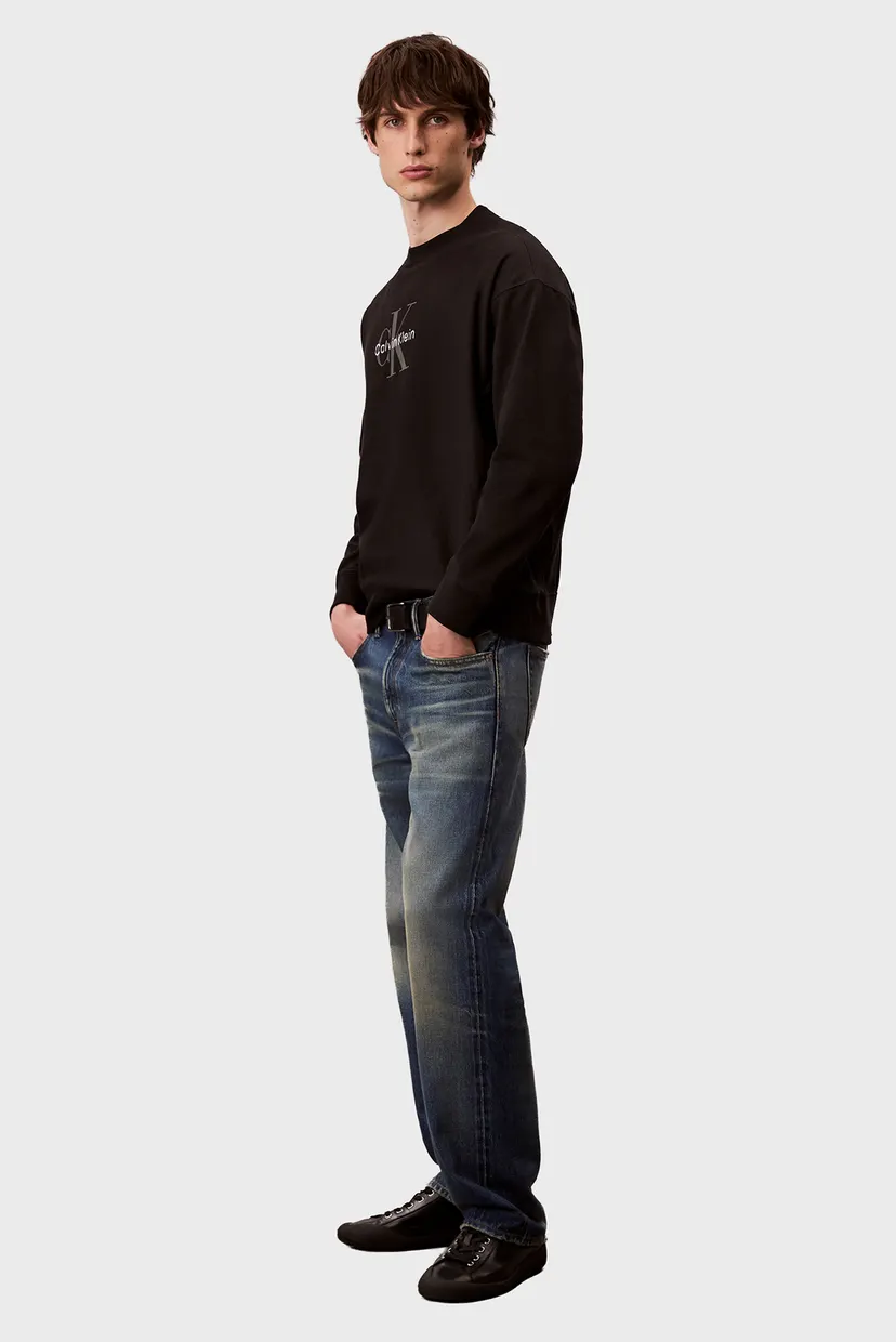 Мужской черный свитшот PREMIUM TERRY 3
