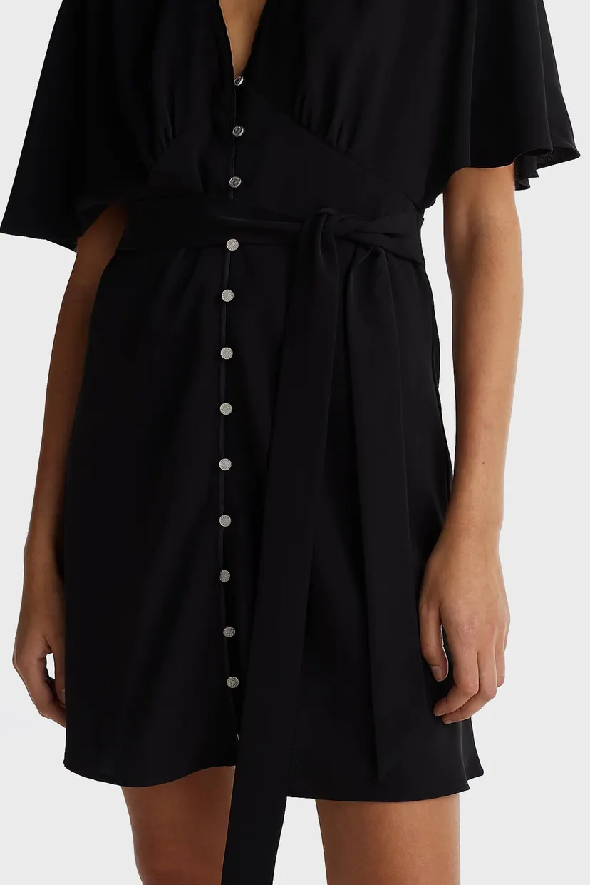 Жіноча чорна сукня TJW BUTTERFLY SS MINI DRESS EXT 4