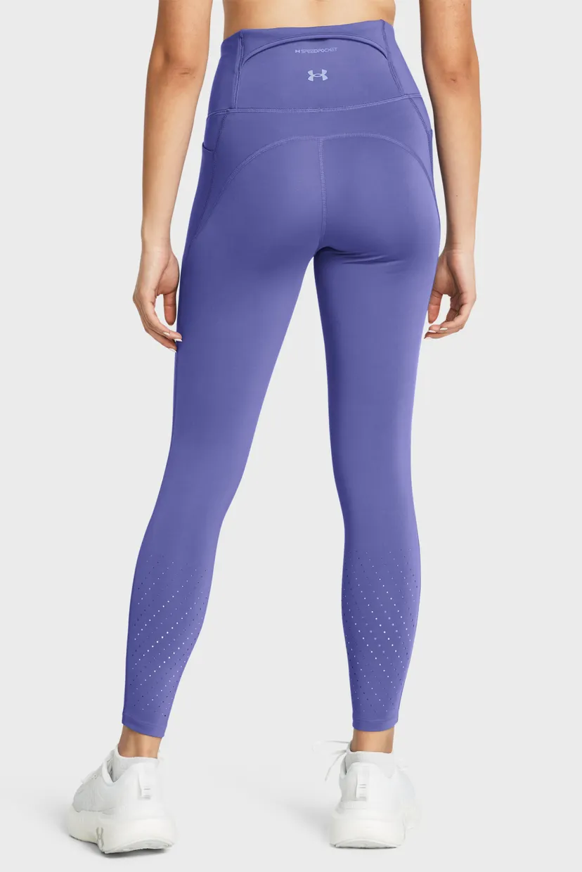 Жіночі фіолетові тайтси UA Launch Elite Ankle Tights 3
