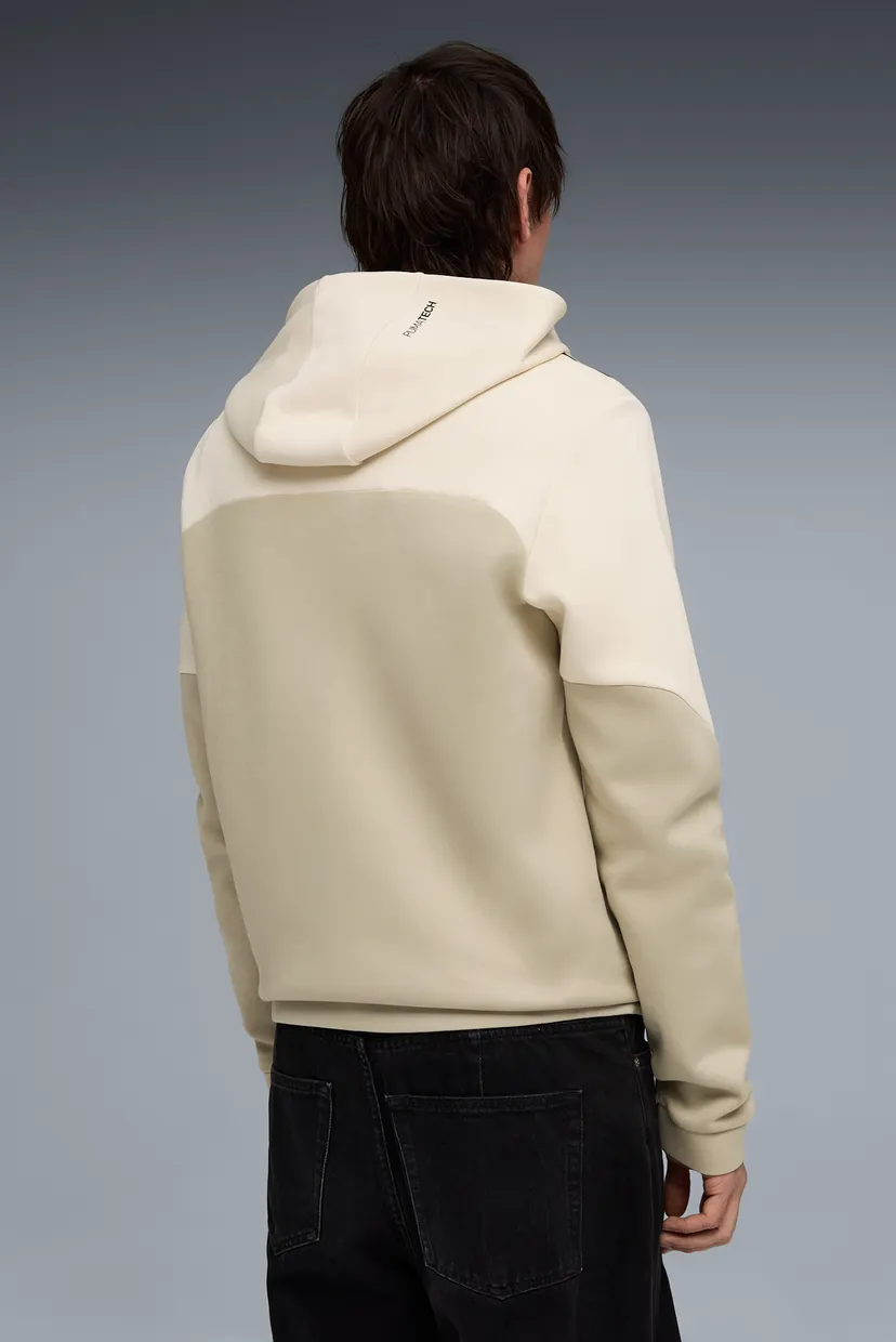 Чоловіче бежеве худі PUMATECH Full Zip Hoodie Men 3