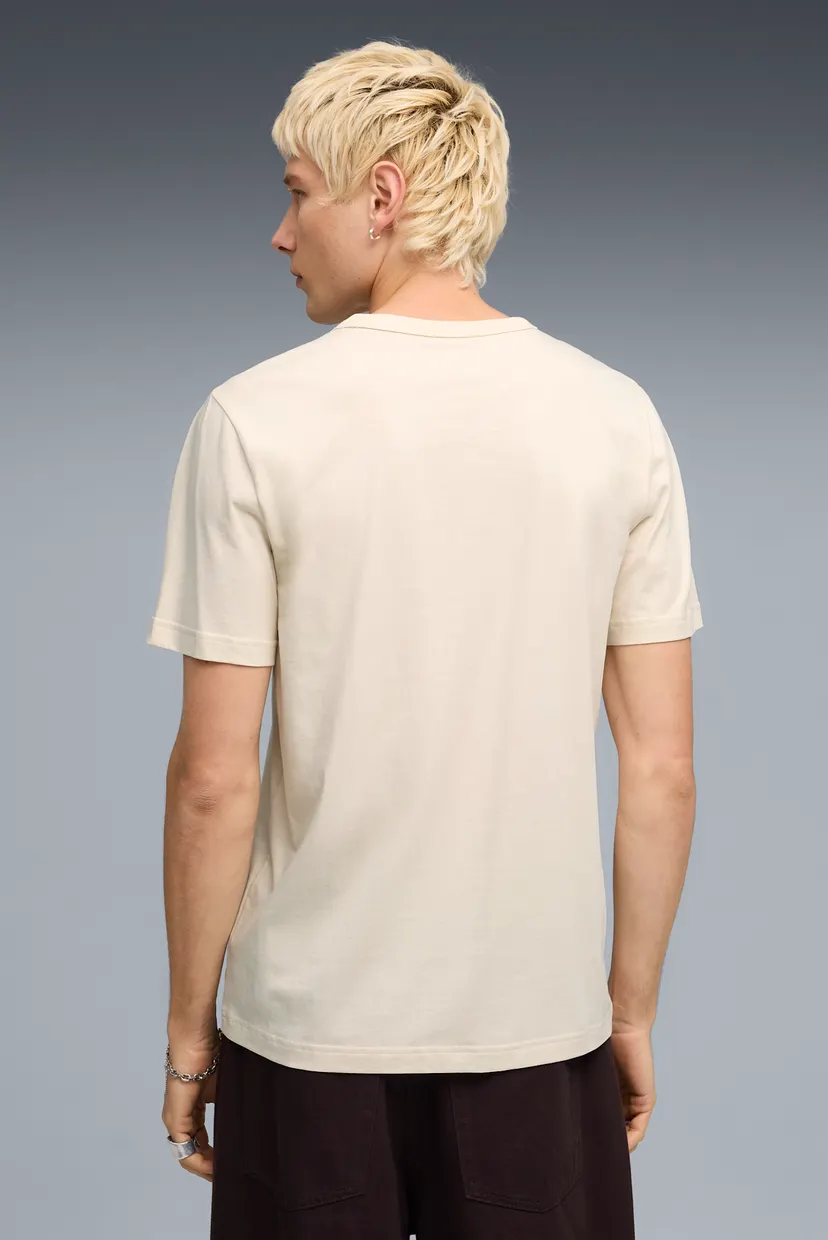 Мужская бежевая футболка PUMA Class Graphic Tee Men 3