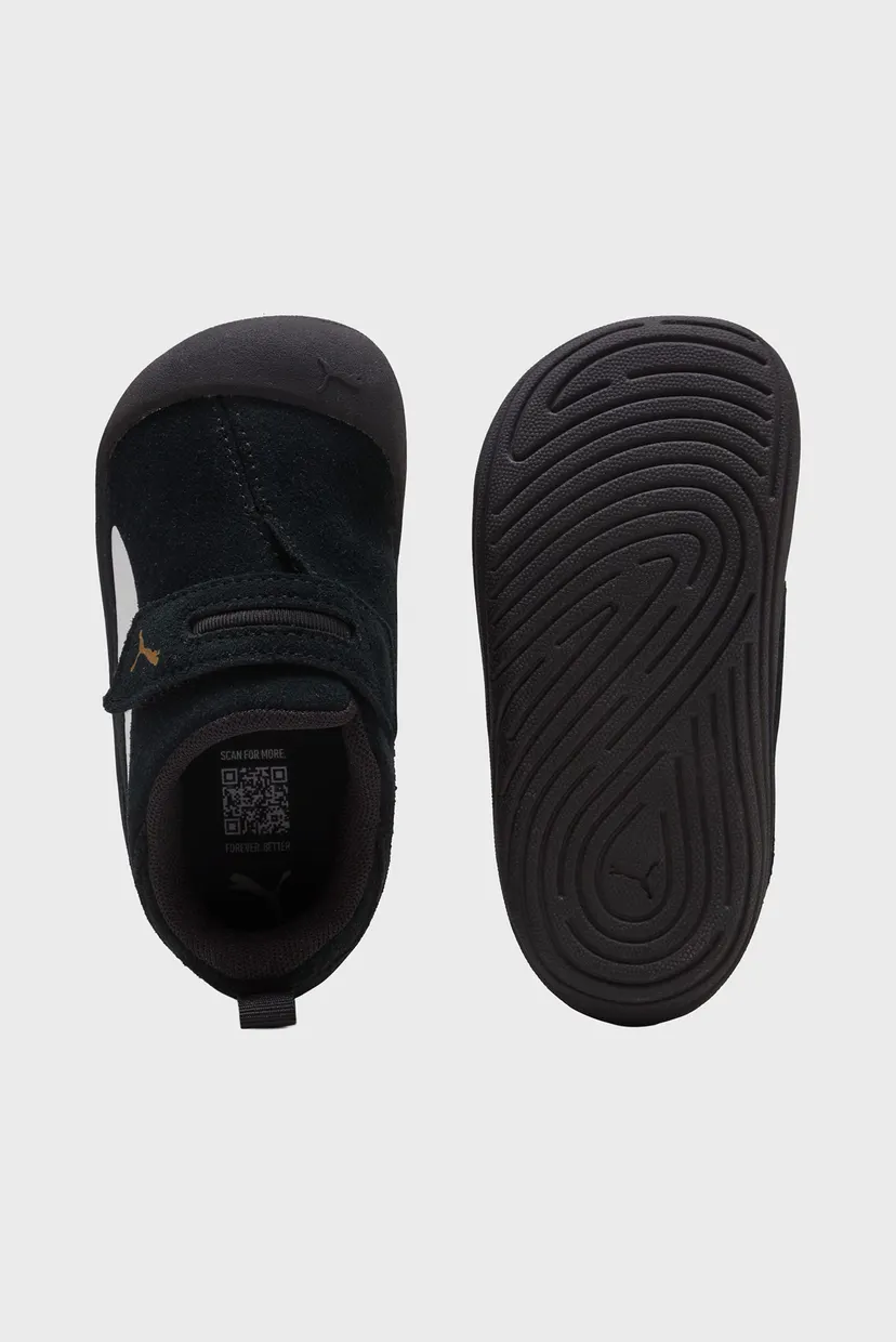 Детские черные замшевые кроссовки Kitten Premium Sneakers Toddlers 4