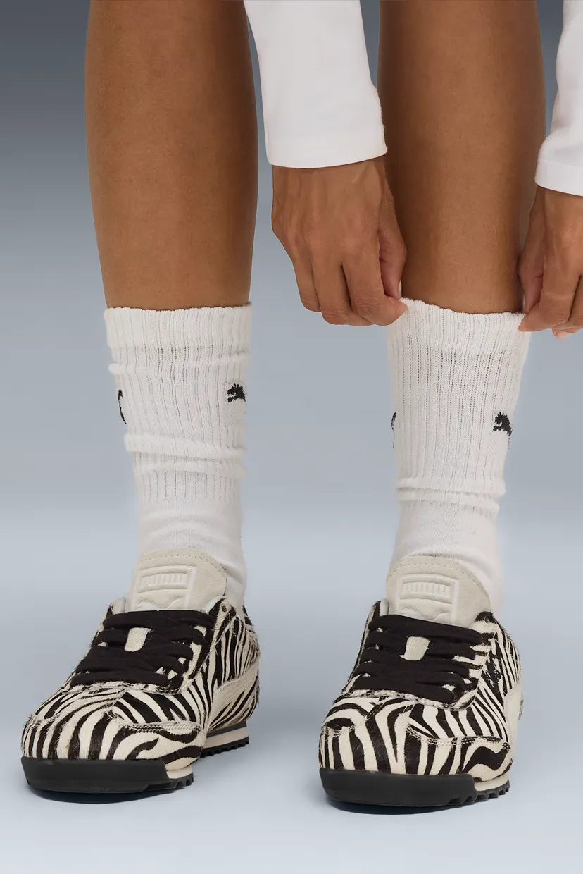 Жіночі білі кросівки Arizona Zebra Sneakers Women PUMA 404398_01