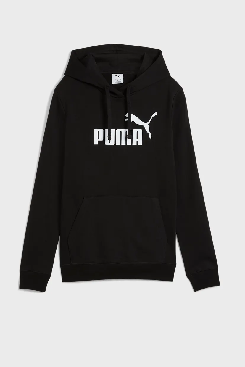 Женское черное худи ESS No. 1 Logo Hoodie Women 6