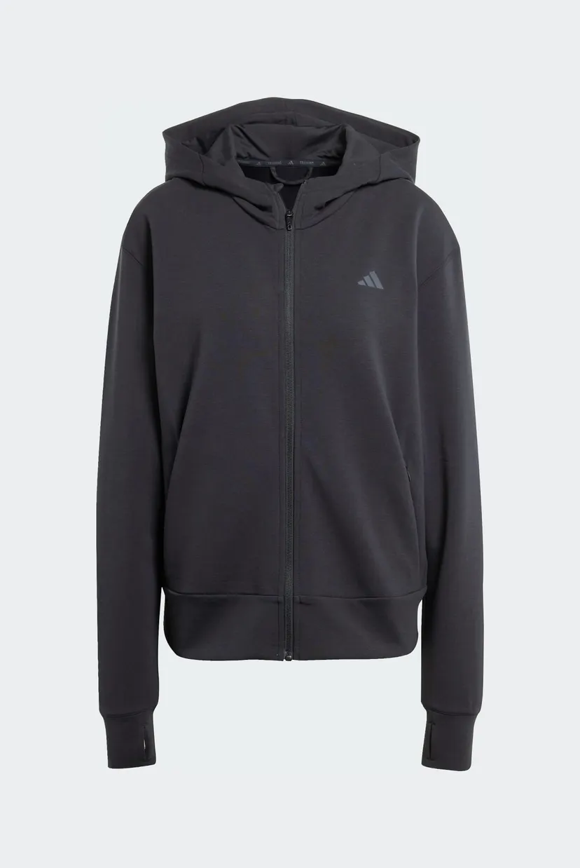 Женское черное худи Designed 4 Training Full-Zip 6