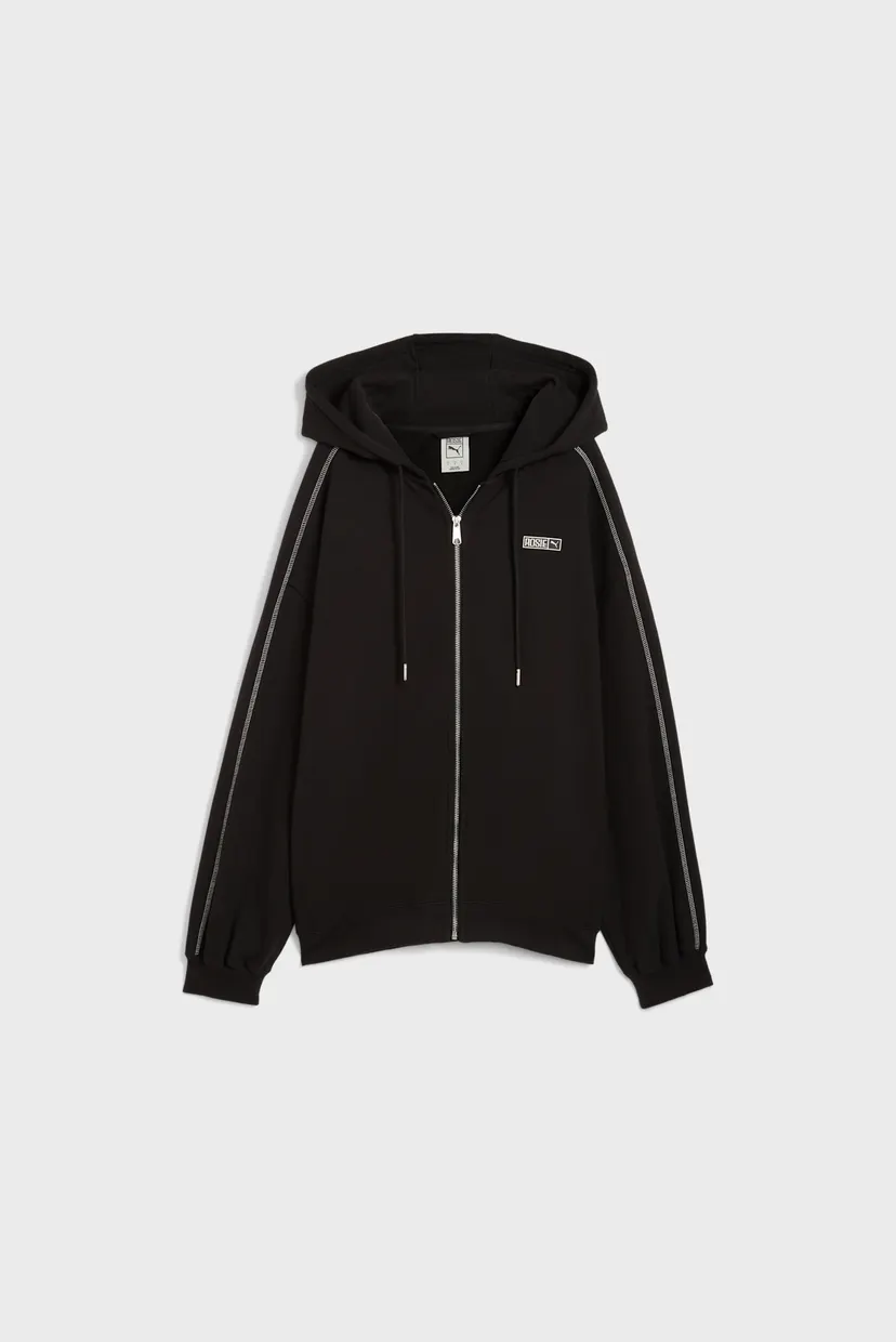 Женское черное худи PUMA x ROSÉ T7 Hoodie Women 6