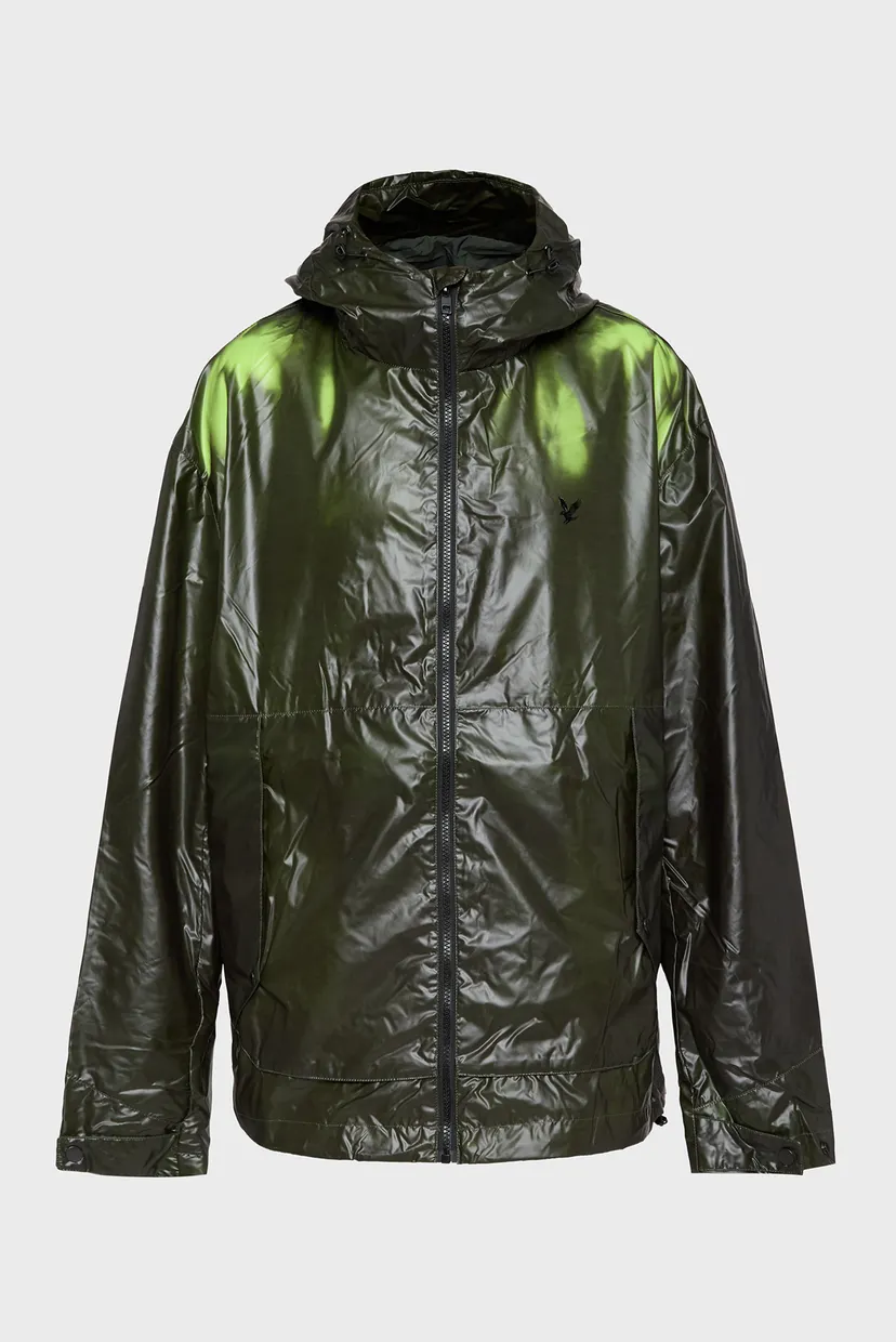 Темно-зеленая куртка HEAT REACTIVE SHELL JACKET Lyle & Scott