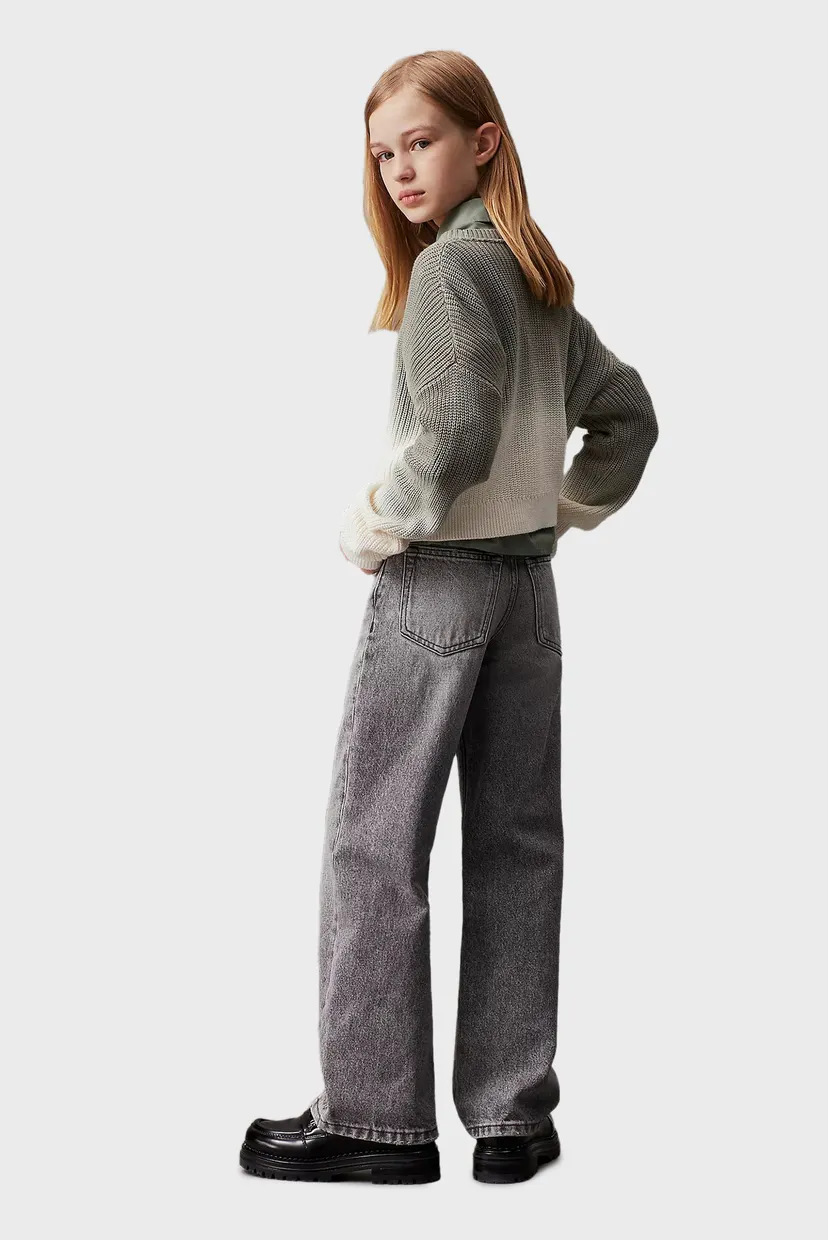 Дитячі сірі джинси HR WIDE LEG WSH GREY DENIM 3