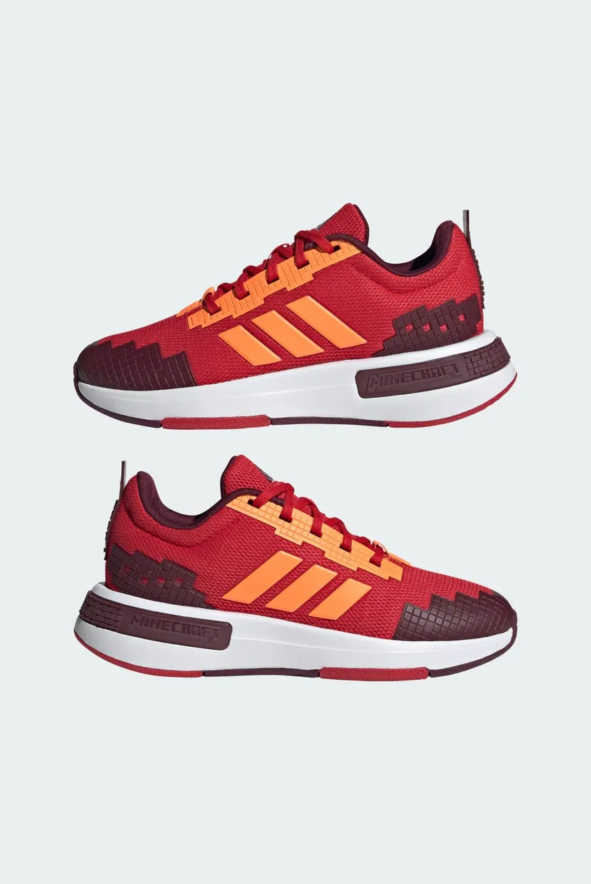 Детские красные кроссовки ADIDAS MINECRAFT PRO JUNIOR 7