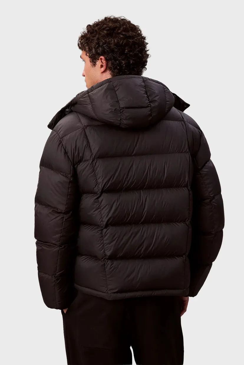 Чоловіча чорна куртка LS NYLON QUILTED 3