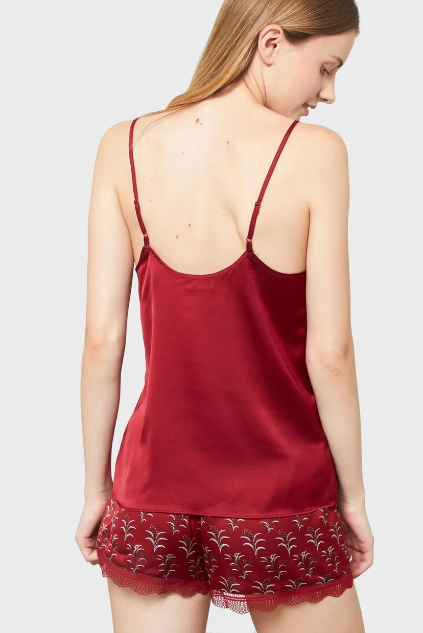 Женский красный топ NATHALIA 3
