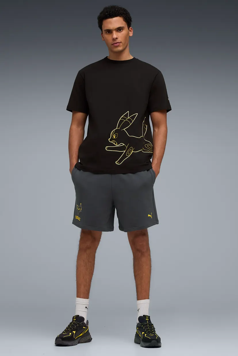 Чоловіча чорна футболка PUMA x POKÉMON Relaxed Graphic Tee Men 3