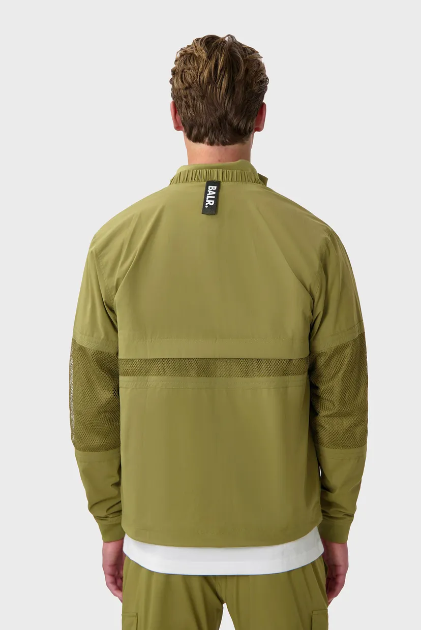 Чоловіча зелена куртка Hexline Regular Fit Track Jacket 4