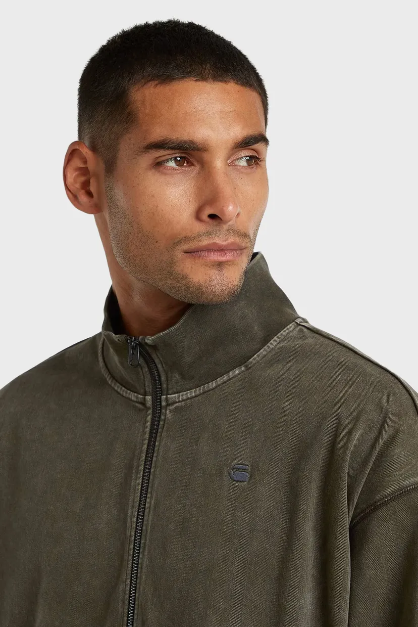 Мужская серая спортивная кофта Washed 5