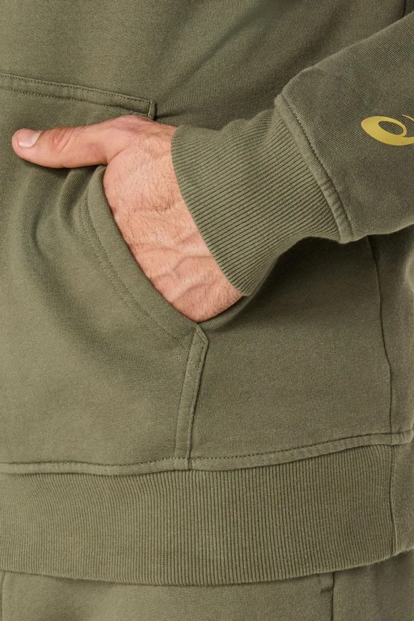 Чоловіче оливкове худі 7