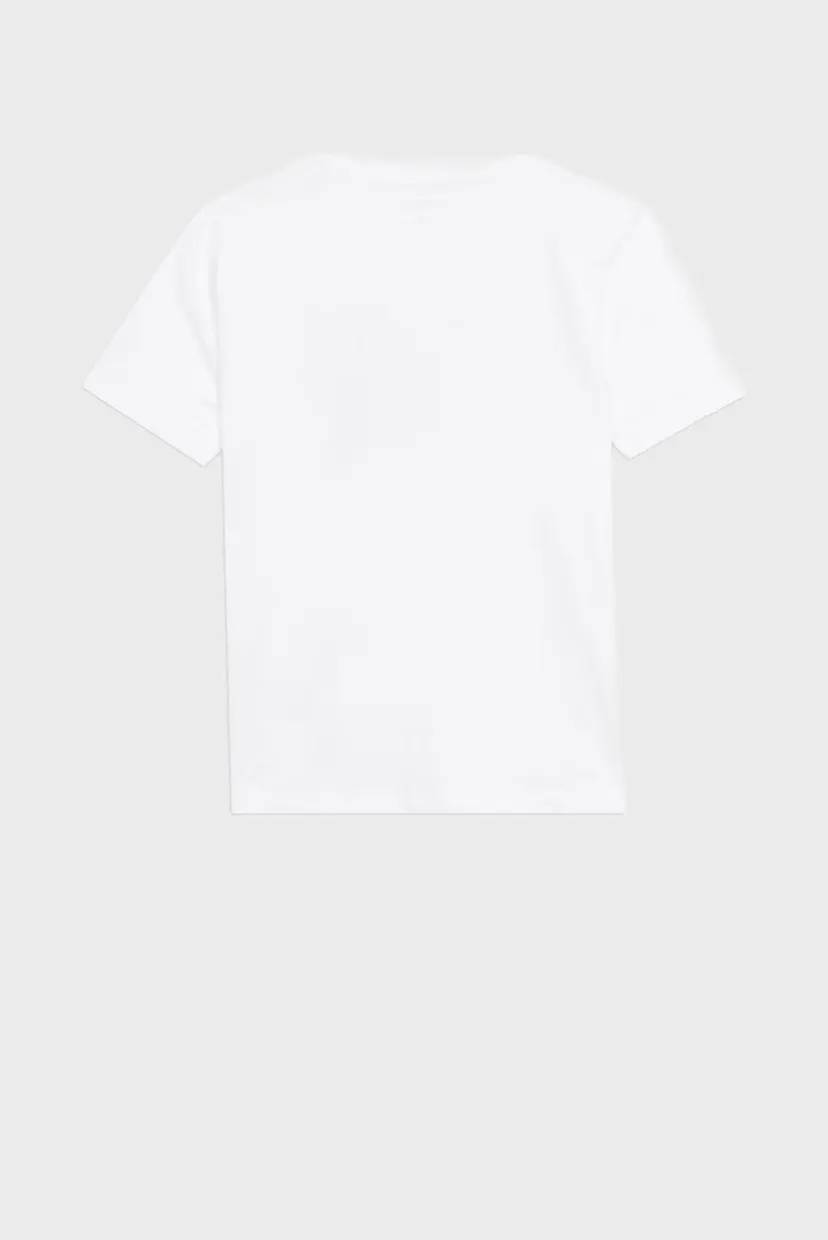 Дитяча біла футболка PERFORATION SS 7