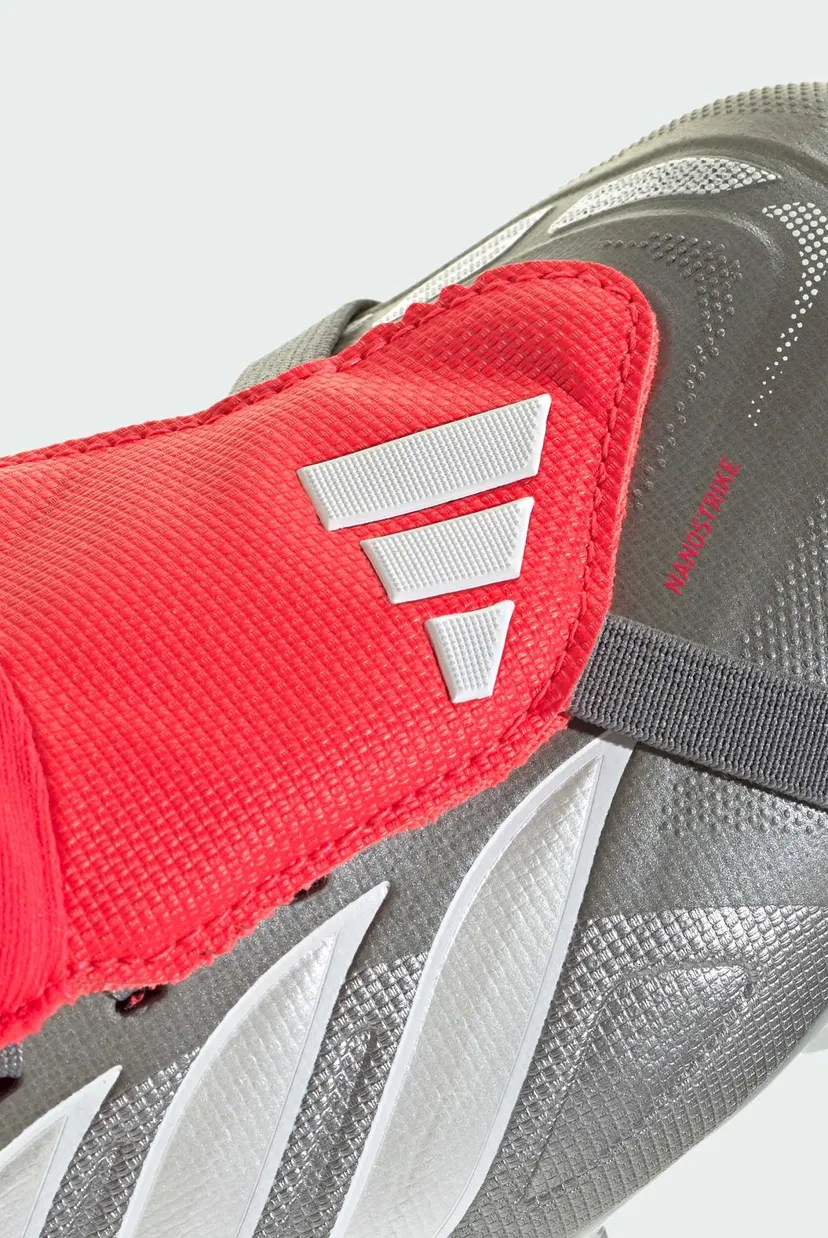 Сірі дитячі бутси PREDATOR LEAGUE Fold-Over Tongue Firm Ground Football Kids 9