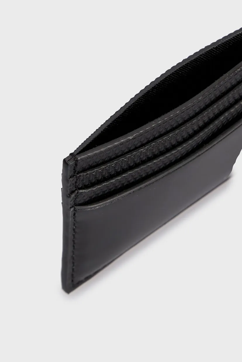 Чоловічий чорний шкіряний кардхолдер CK REMOTE CARDHOLDER 6CC 5