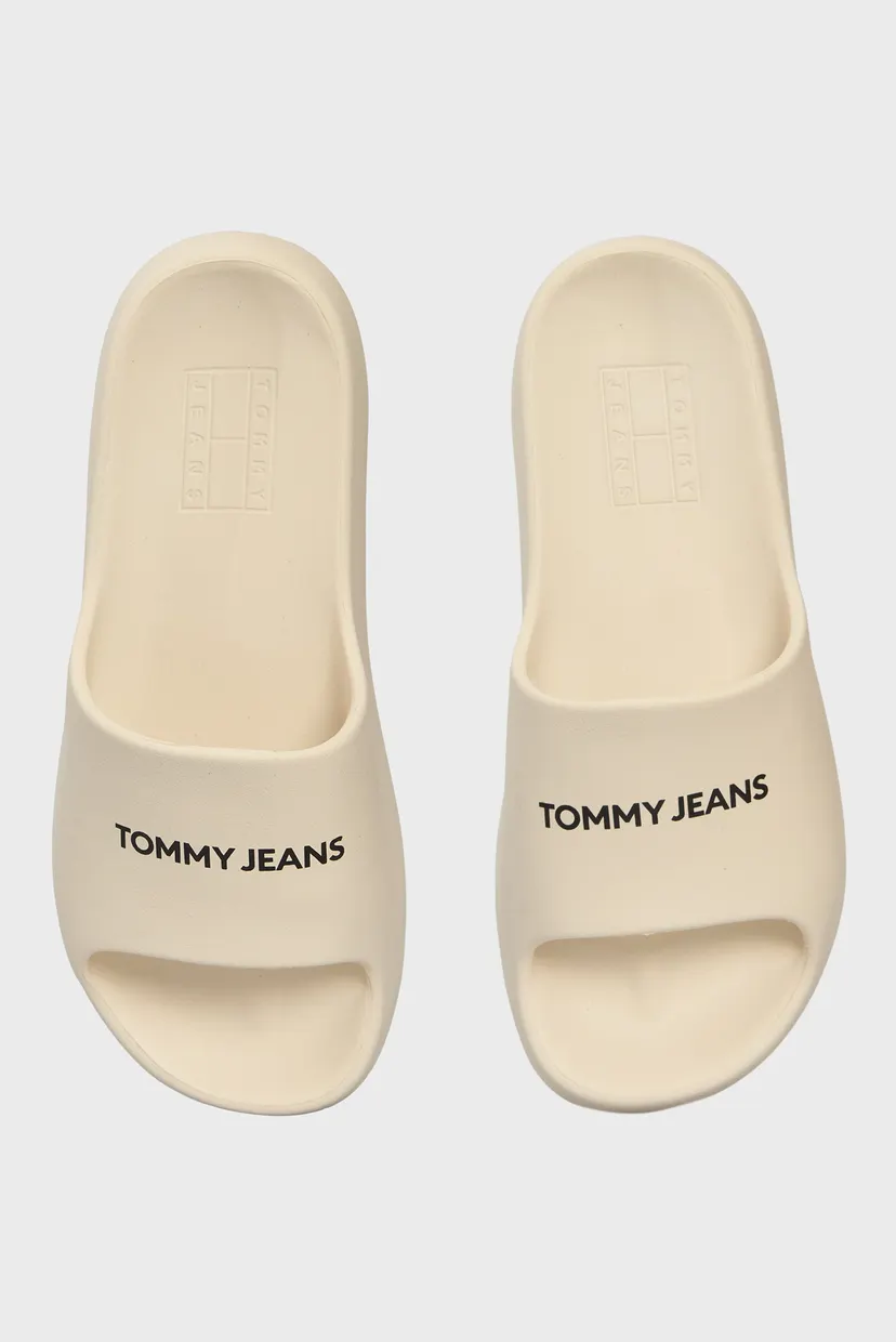 Жіночі білі слайдери TJW FLATFORM POOL SLIDE ESS 4