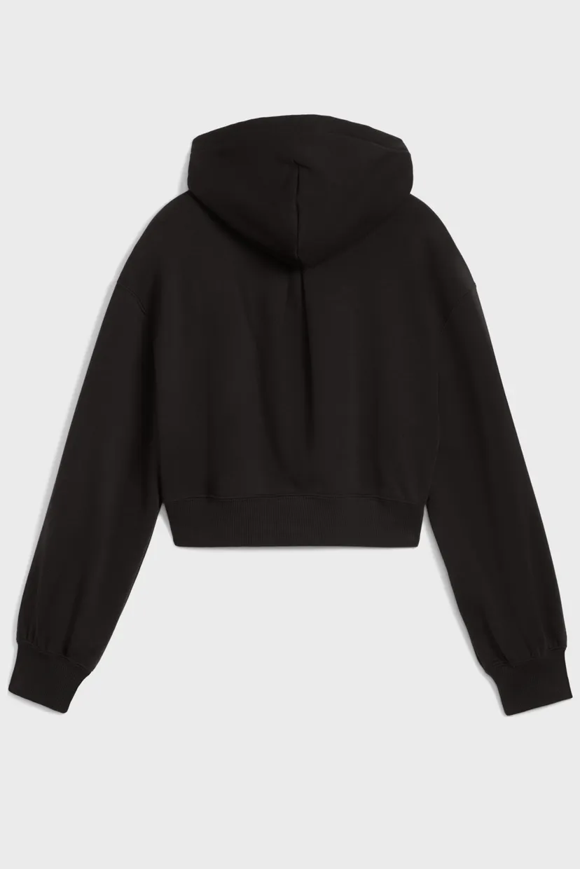 Дитяча чорне худі WARDROBE ESS Short Length Hoodie Youth 5