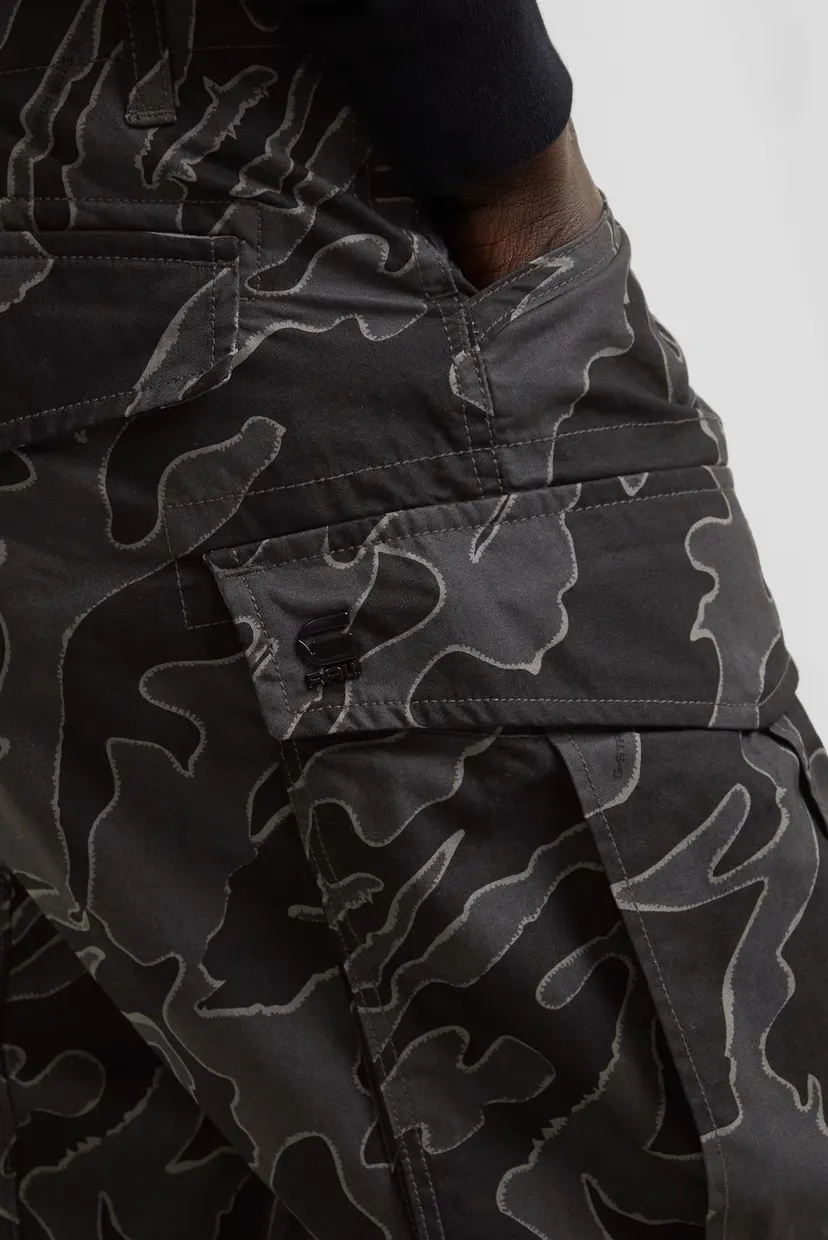 Чоловічі карго з візерунком Rovic Zip 3D Regular Tapered 5