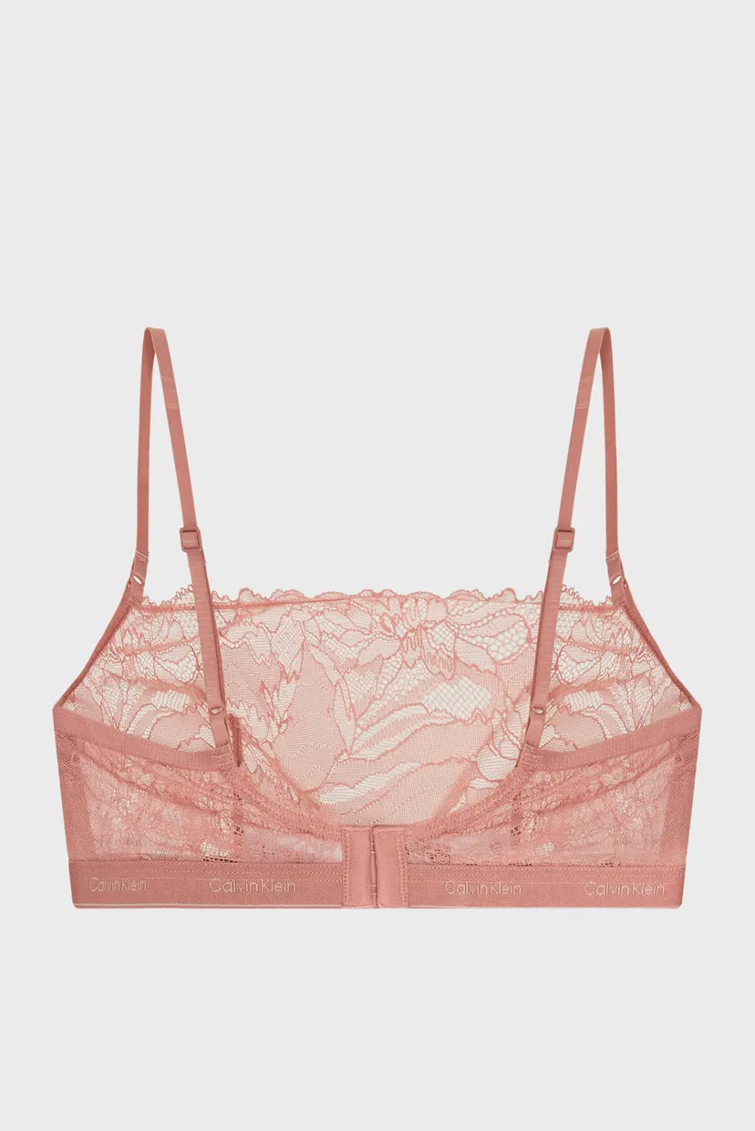 Женский розовый бюстгальтер UNLINED BRALETTE 6