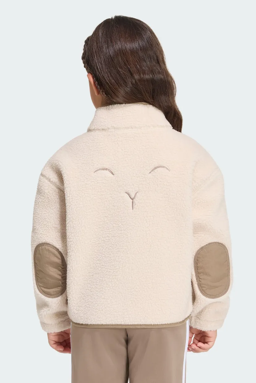 Дитяча бежева спортивна кофта ALPACA SHERPA 5