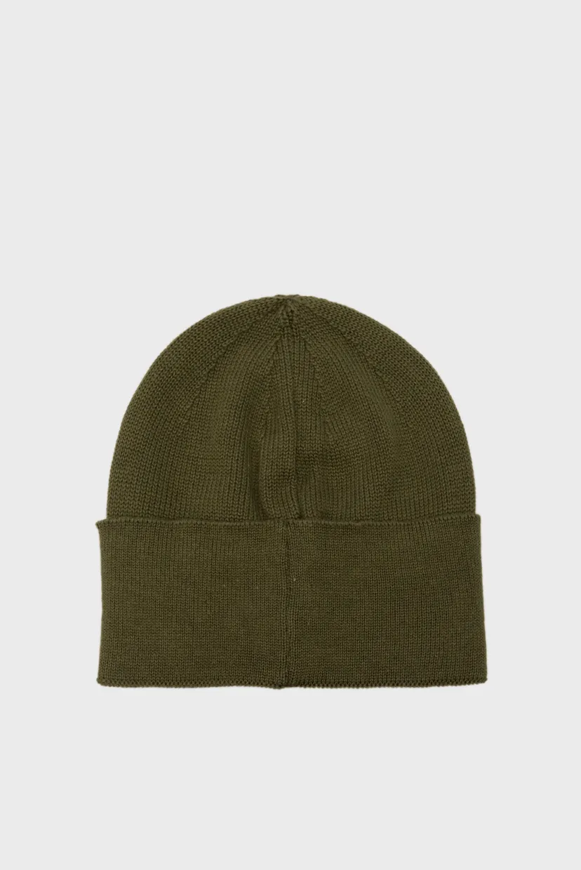 Чоловіча зелена шапка INST EMBRO BEANIE 3