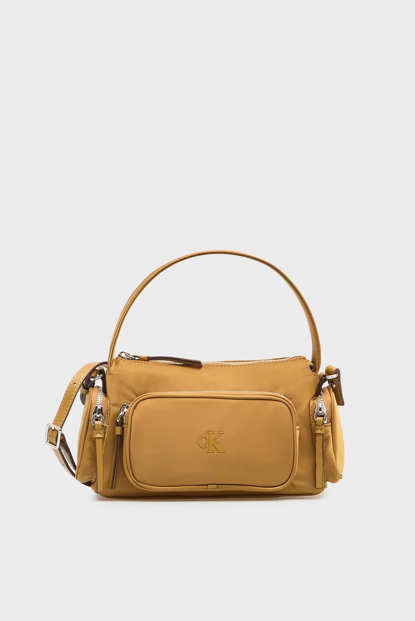 Жіноча гірчична сумка POCKET NYLON Calvin Klein LV04F3132G — MD