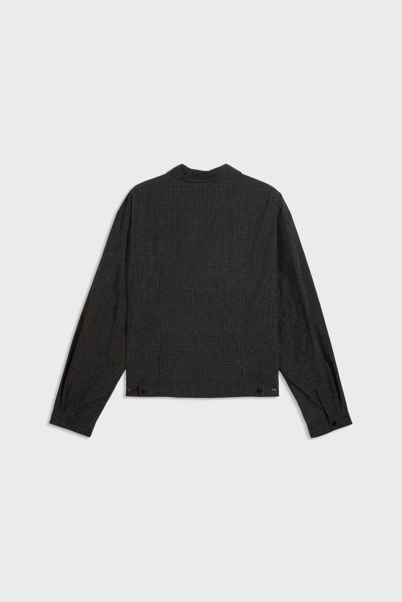 Мужская черная клетчатая куртка Chore Jacket Men 7