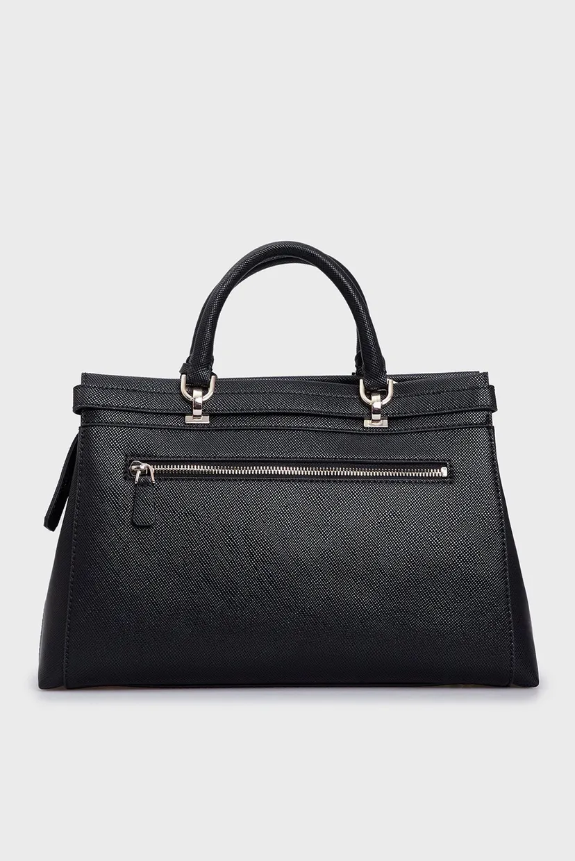 Жіноча чорна сумка LEVANTE LUXURY SATCHEL 4