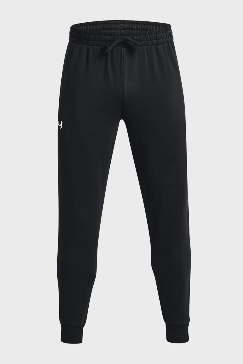 Мужские черные спортивные брюки UA Rival Fleece Joggers 5