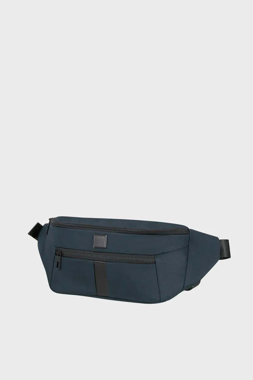 Мужская темно-синяя поясная сумка SACKSQUARE BLUE 3