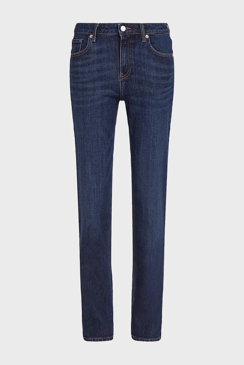 Жіночі темно-сині джинси CLASSIC STRAIGHT RW DARK BLUE 5
