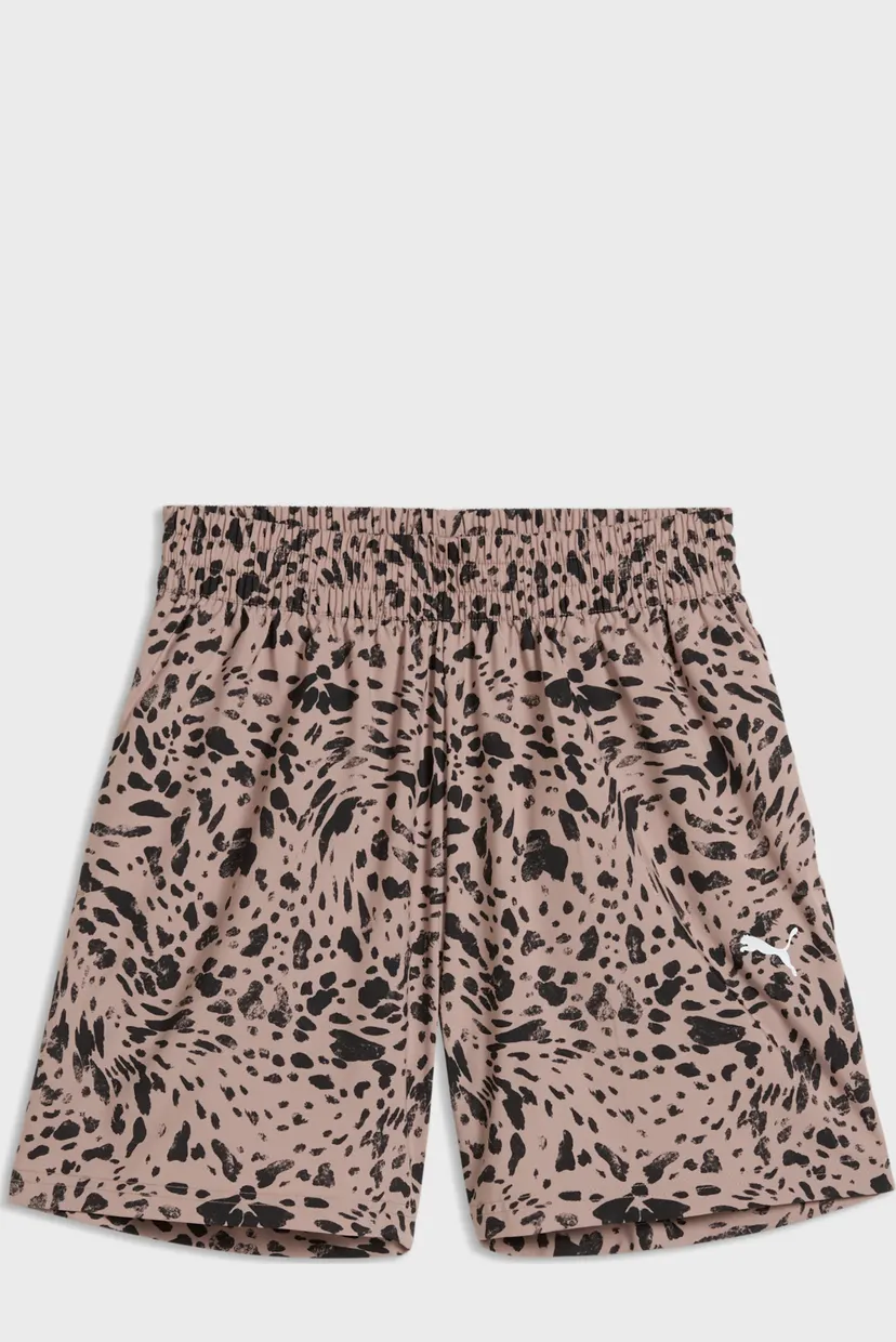 Жіночі бежеві шорти з візерунком Essentials Graphics Animal High-Rise Printed 4