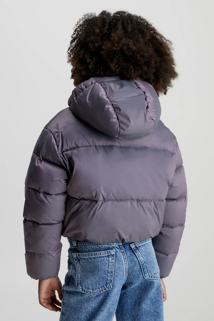 Детская фиолетовая куртка HYPER TWO TONE PADDED BOMBER 3