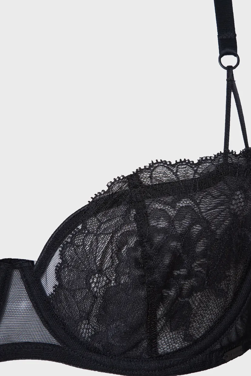 Жіночий чорний бюстгальтер UNLINED BALCONETTE 5