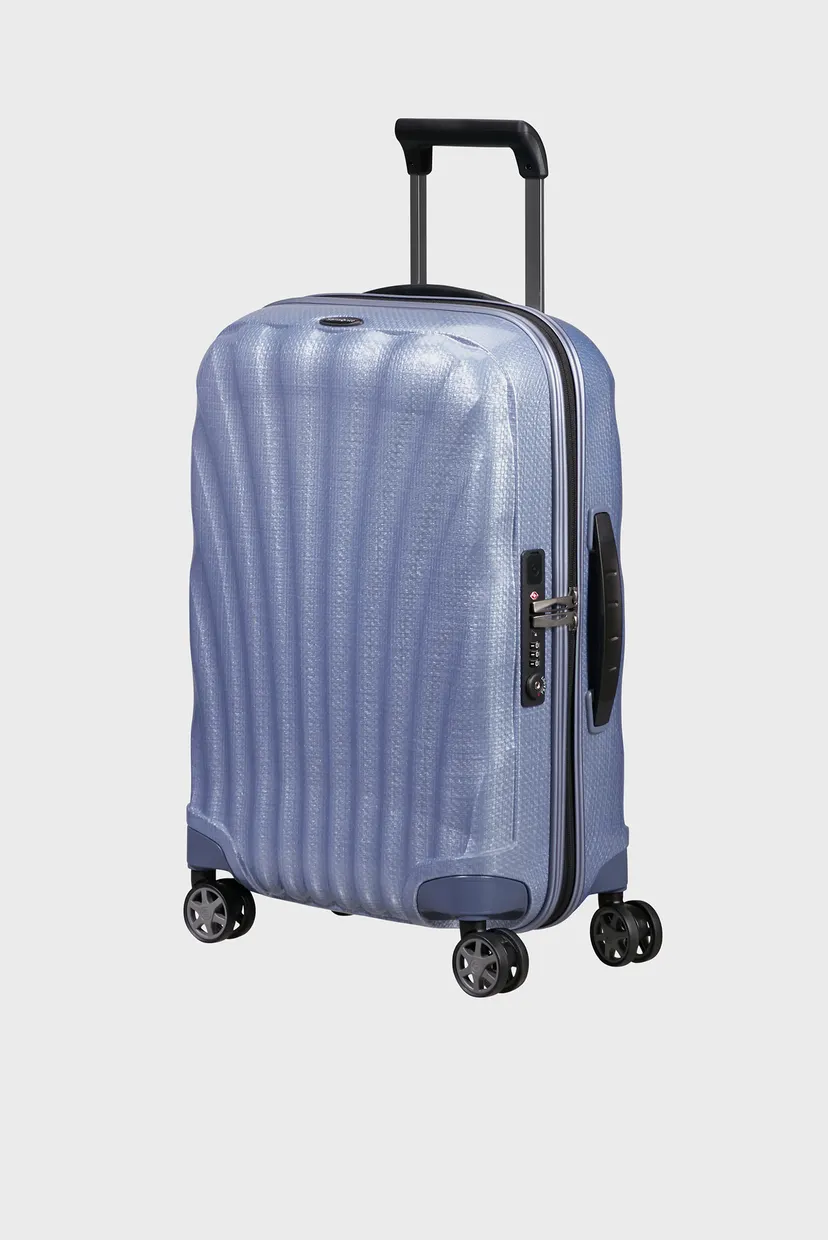 Фіолетова валіза 55 см C-LITE 6